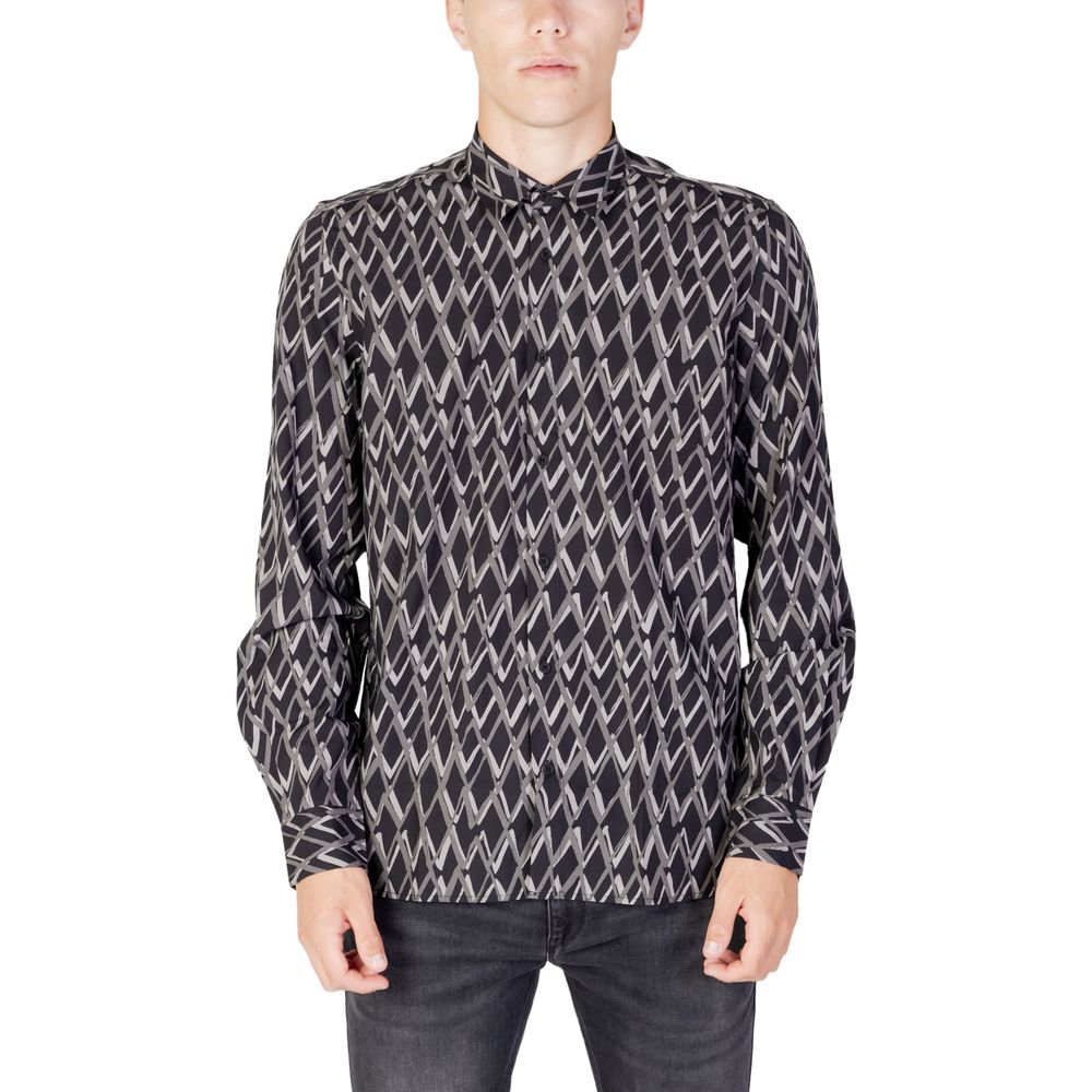 Antony Morato black cotton shirt